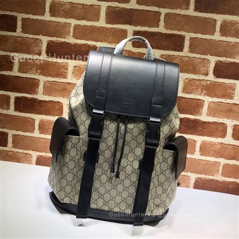 black gucci backpack replica|Gucci backpack dupe.